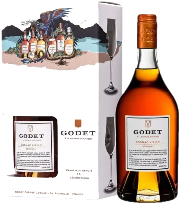 קוניאק גודה VSOP כשר מארז + 2 כוסות